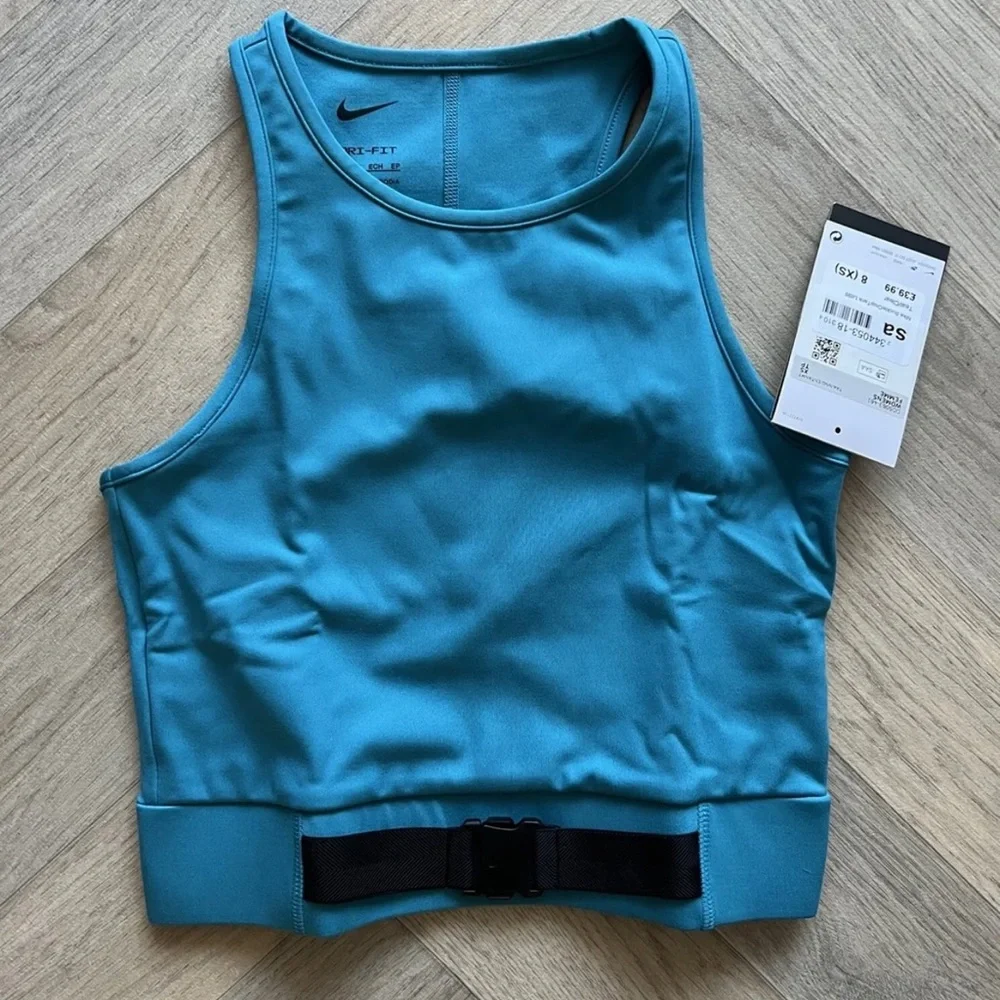 Nike gym top women’s size 8 blue colour - Picture 1 of 10